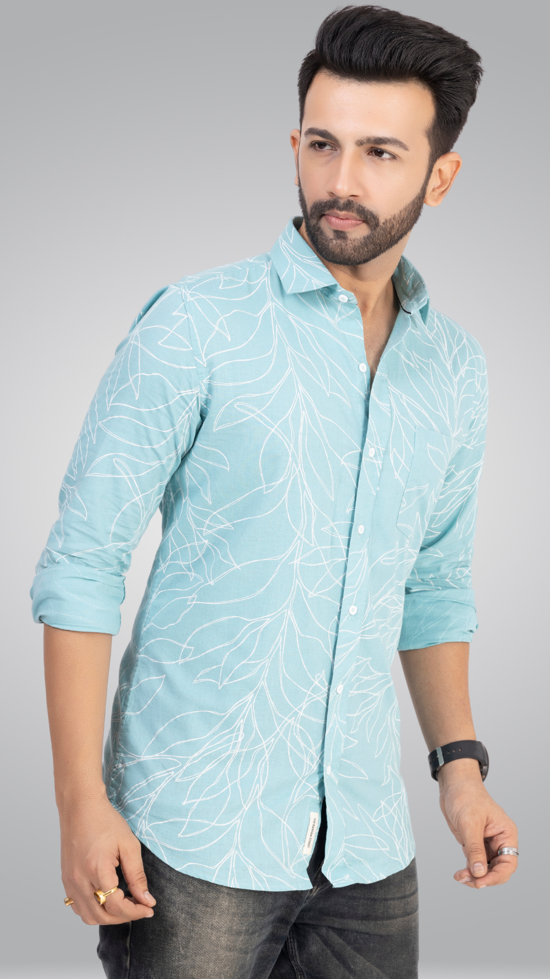 Modern Leaf Shirt
