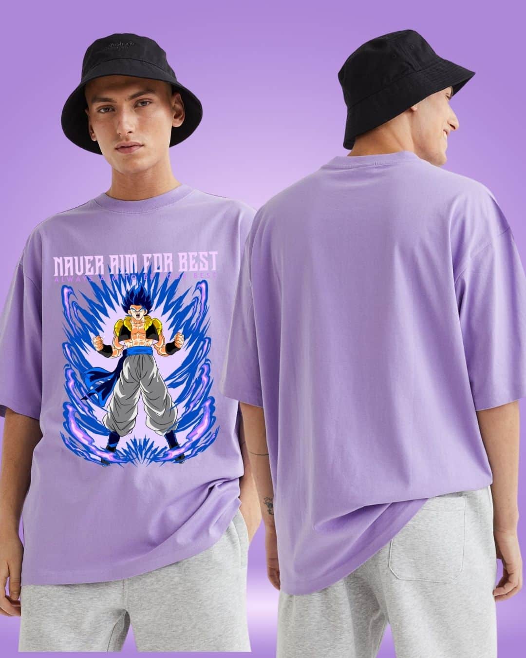 SuperCape Lavender Oversized T shirt