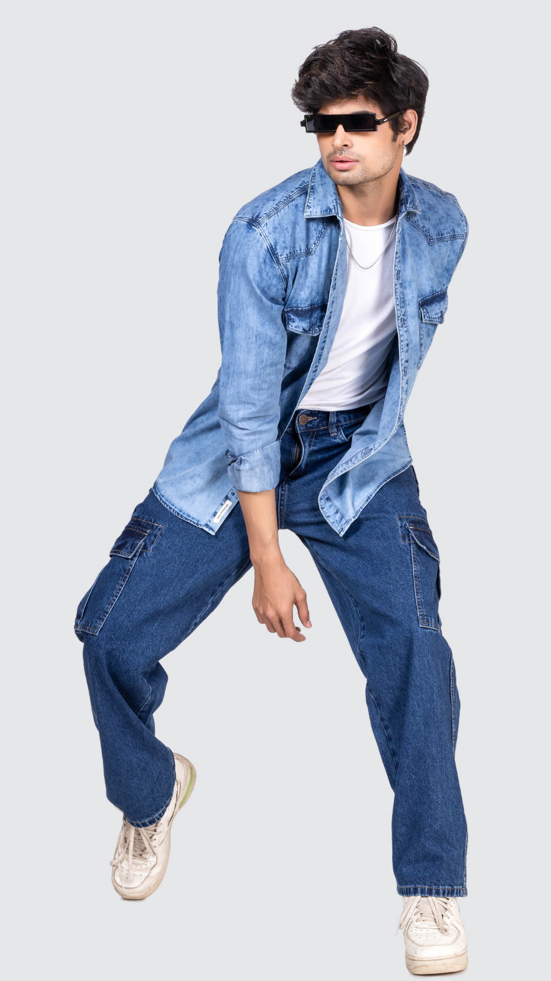 Classic Light Blue Denim Shirt