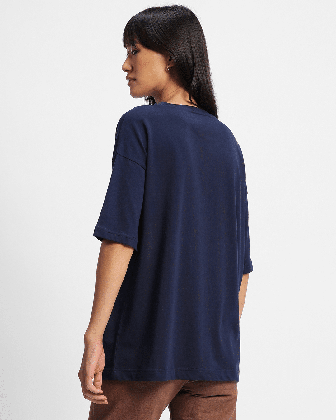 Navy Blue Oversized Tshirt