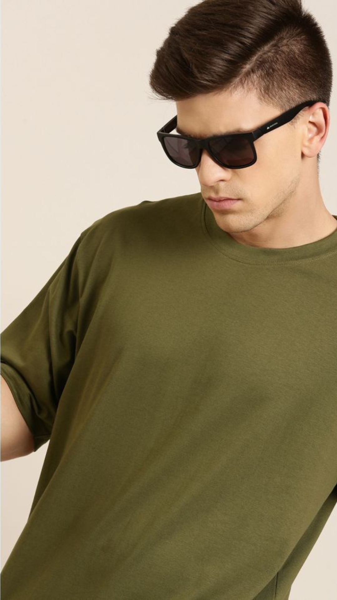 Plain Olive Oversized Tshirt