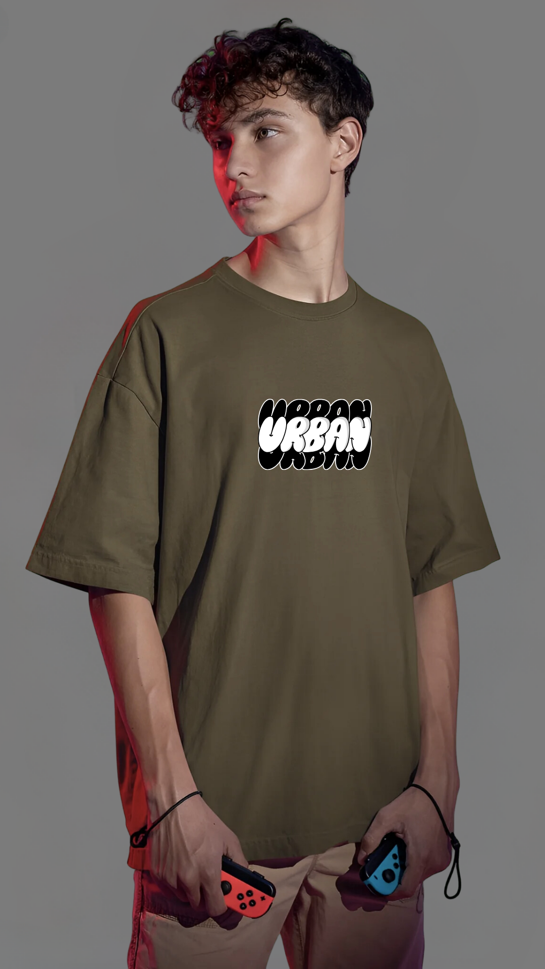 Urban Olive Oversized Tshirt