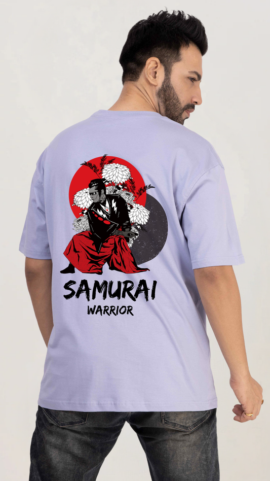 Samurai Atlantic Blue Oversized Tshirt