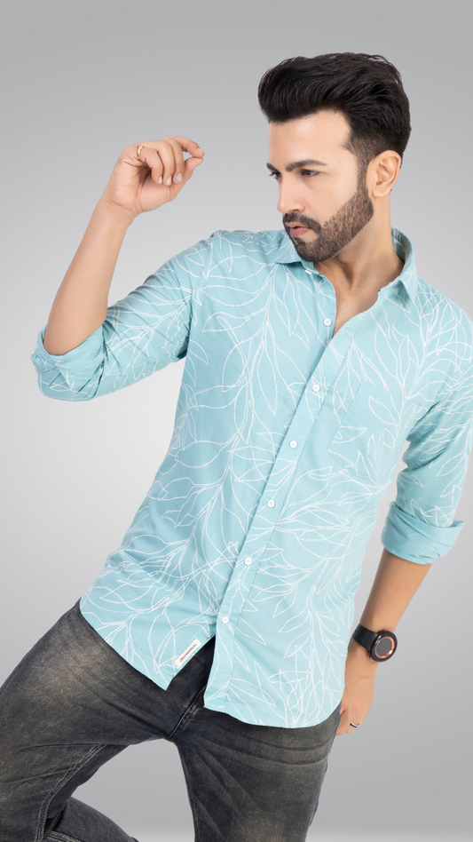 Modern Leaf Shirt