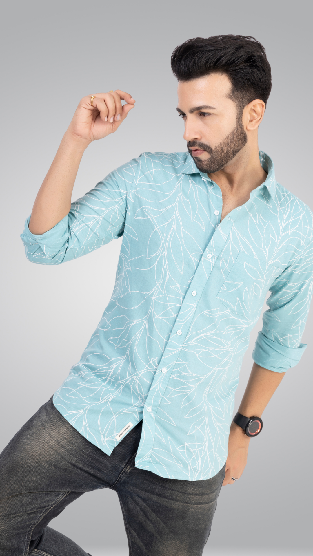 Modern Leaf Shirt