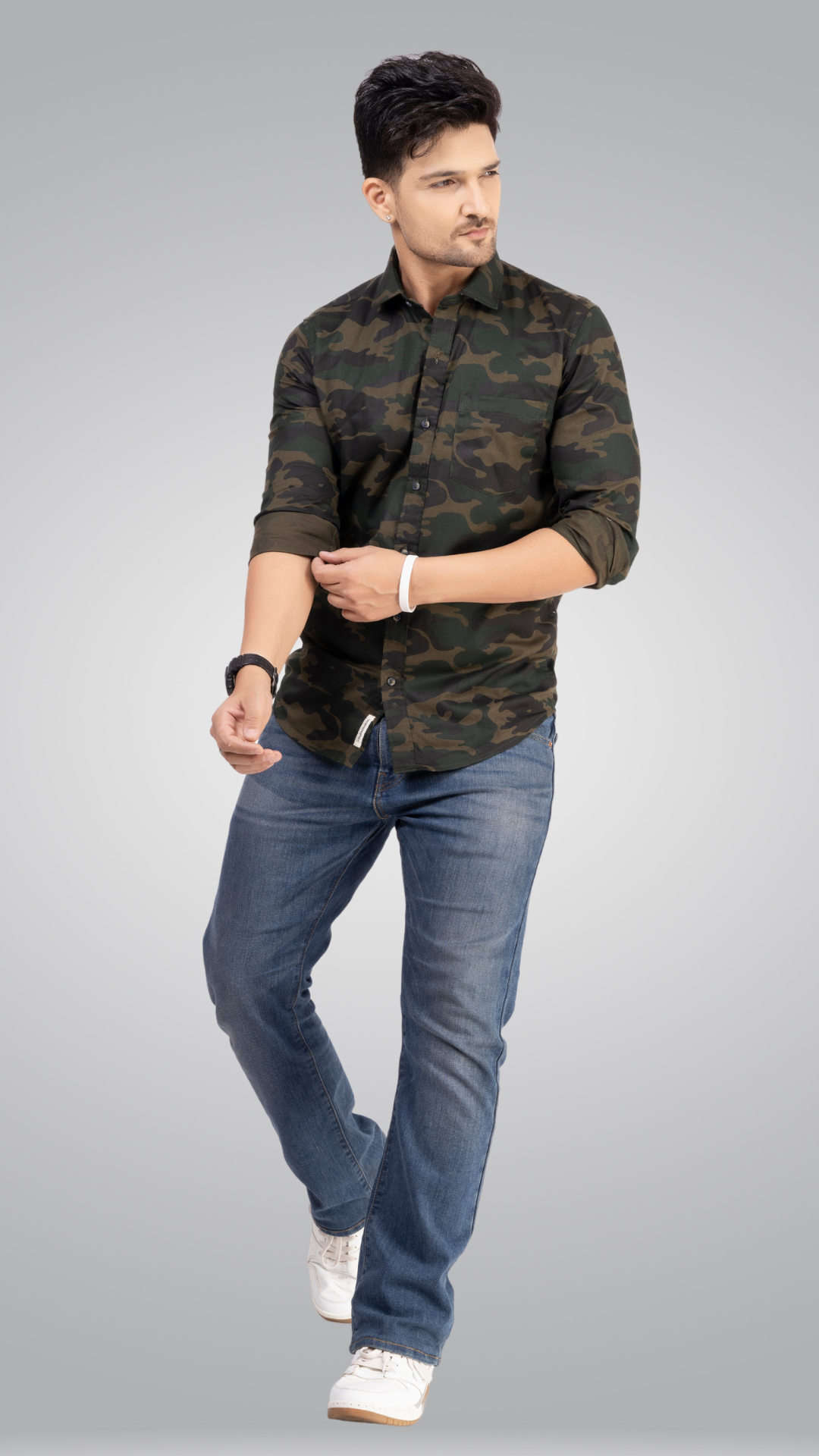 Green Camo Shirt