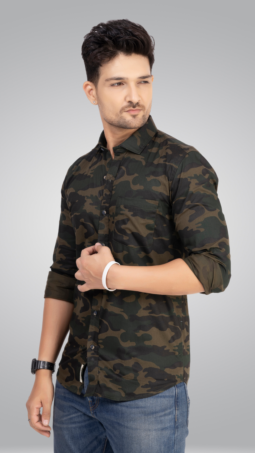 Green Camo Shirt