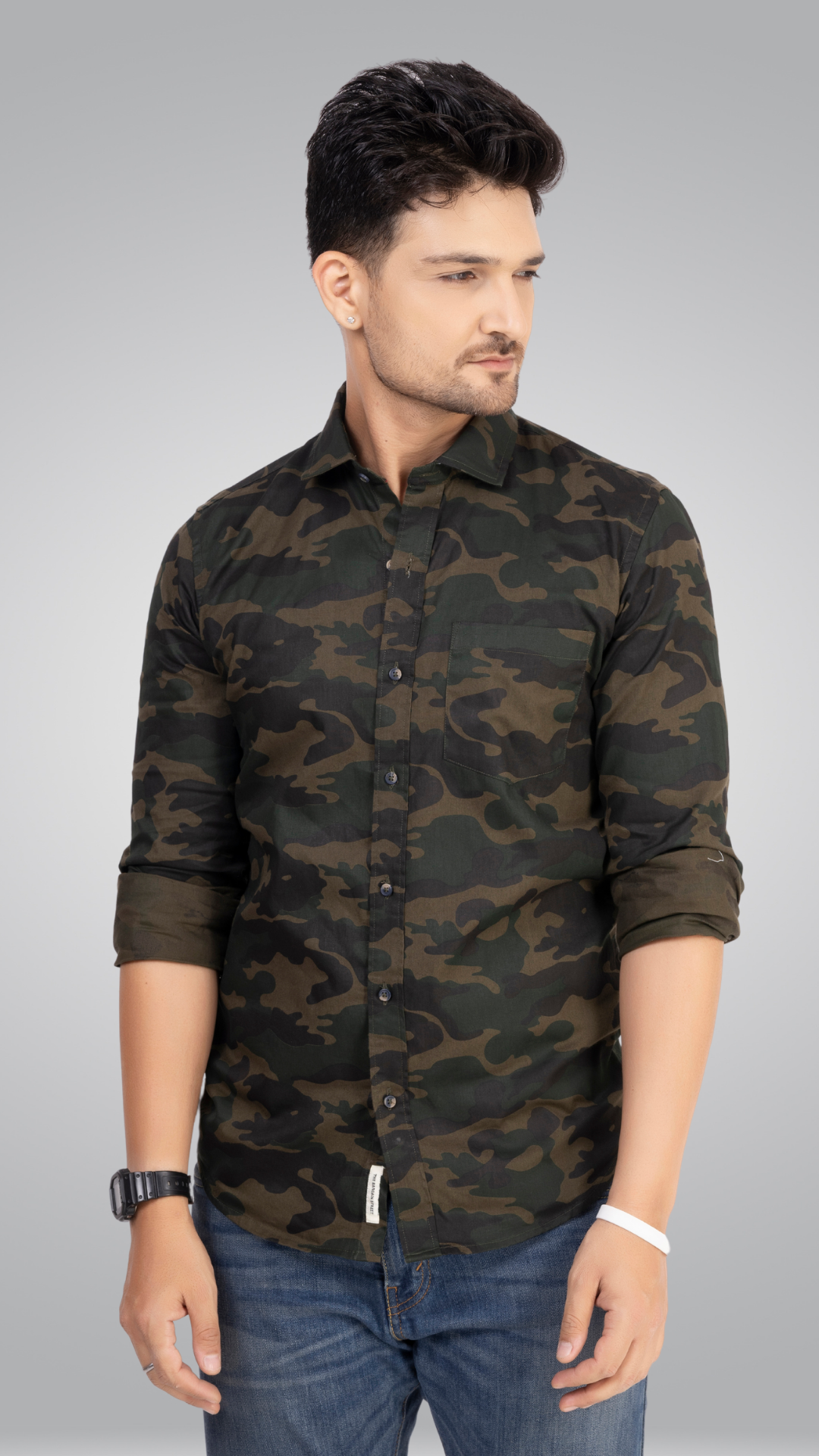 Green Camo Shirt