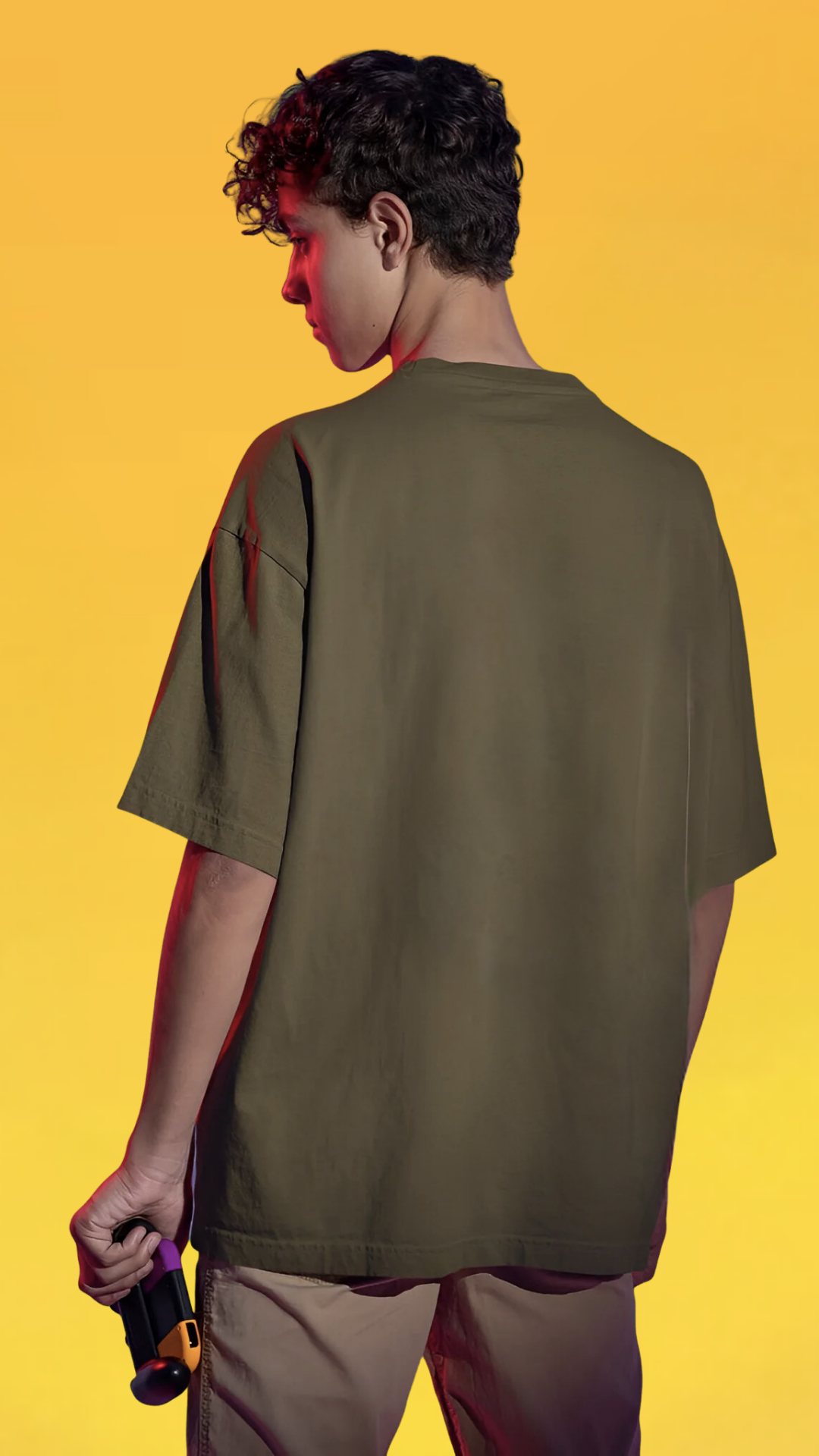 BMX Olive Oversized Tshirt