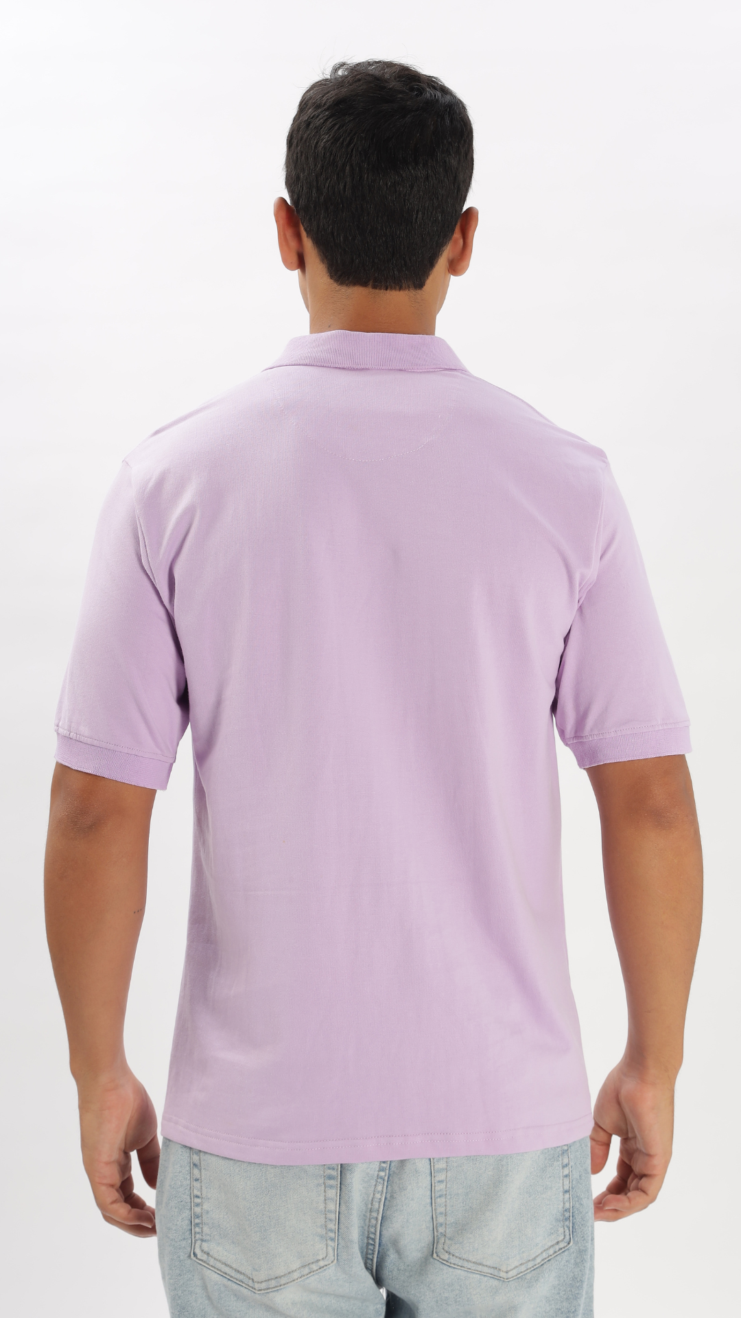 Lavender Oversized Polo Tshirt