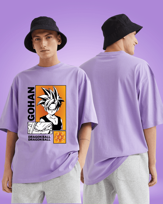 Gohan Lavender Oversized Tshirt