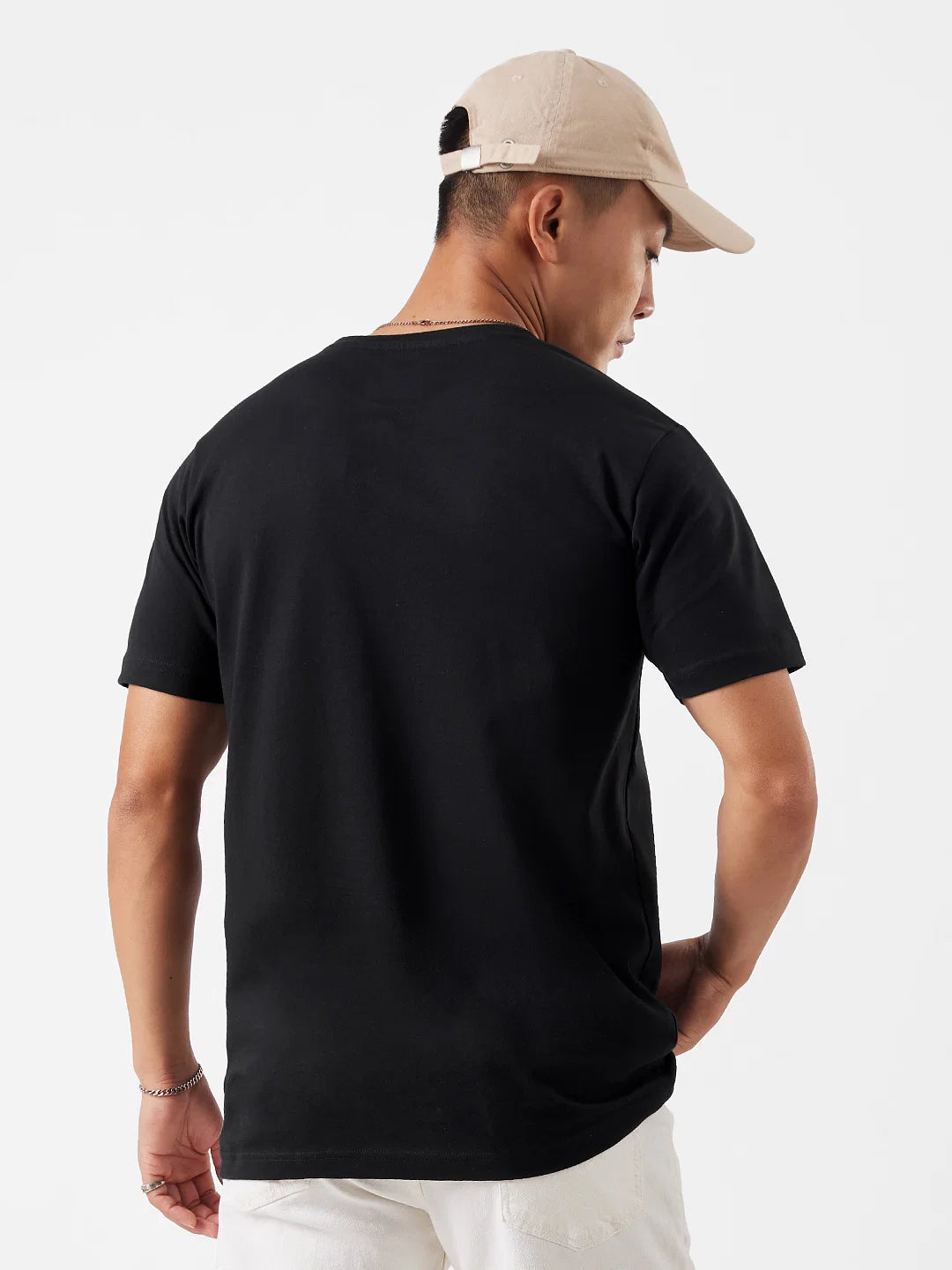 Black Round Neck tshirt