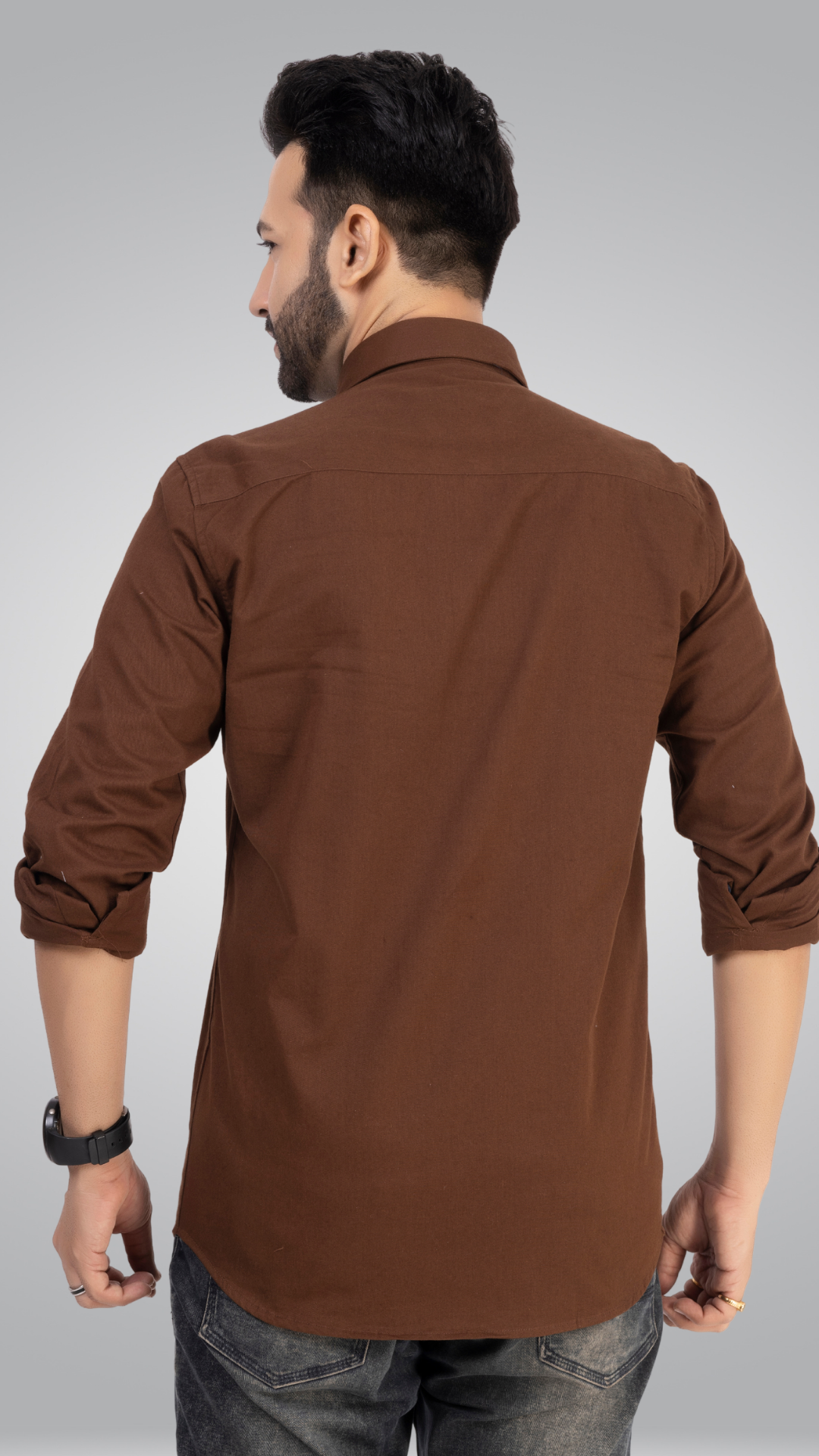 Dark Brown Shirt