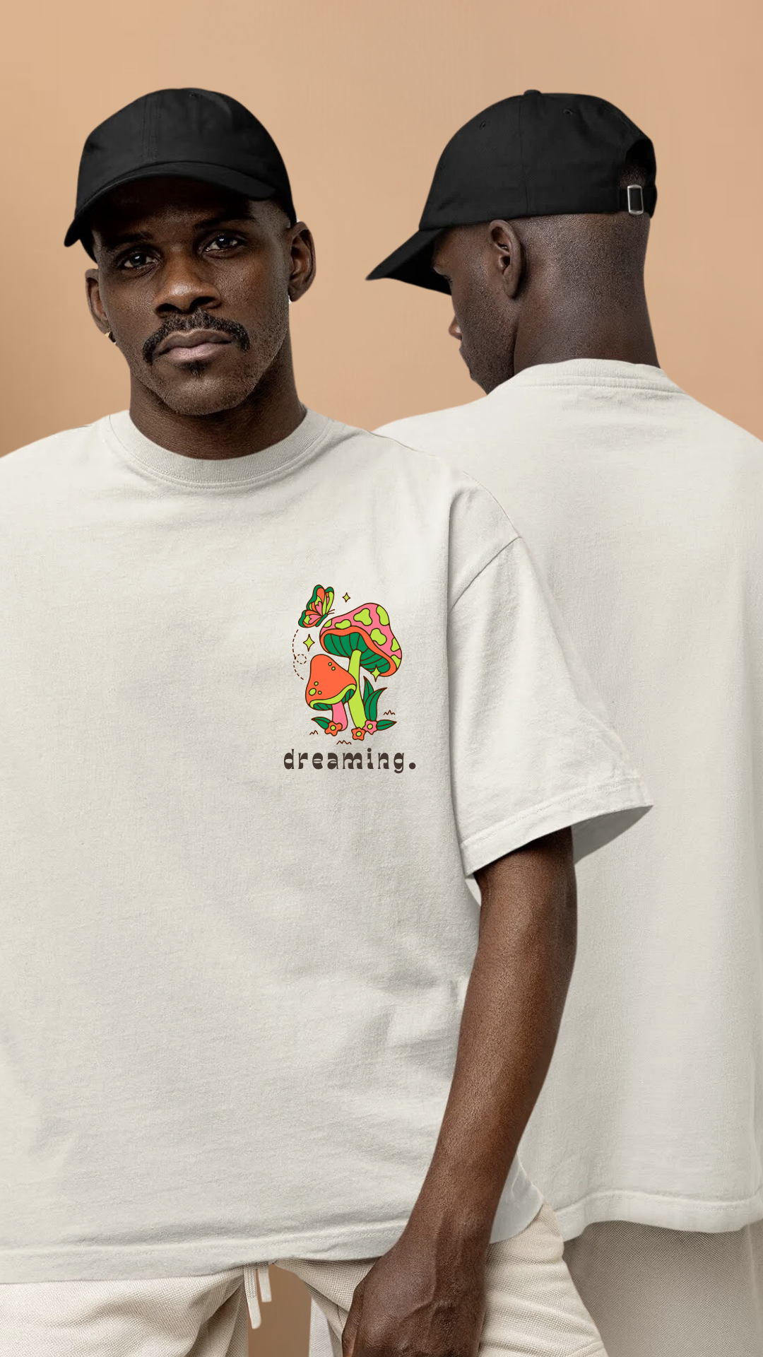 Dreaming Cream Oversized Tshirt