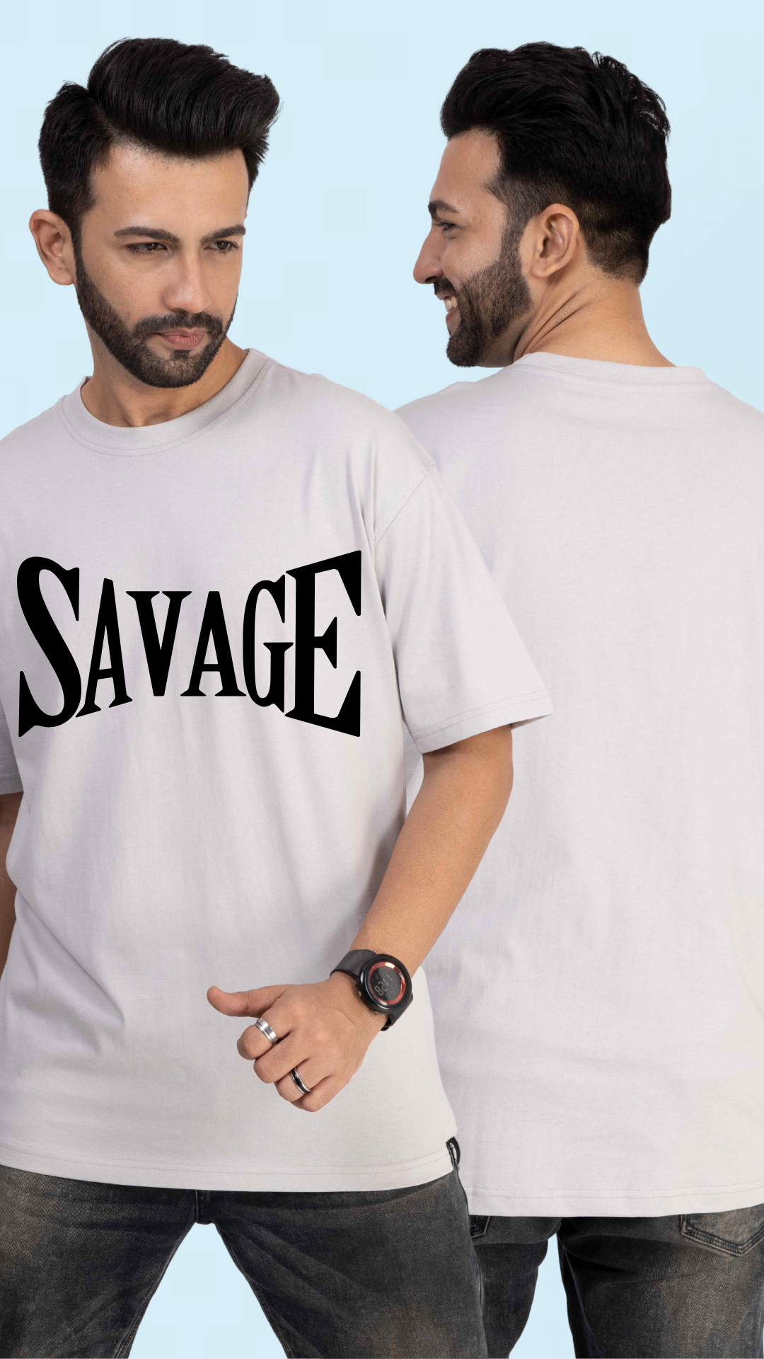 Savage Ash Oversized Tshirt