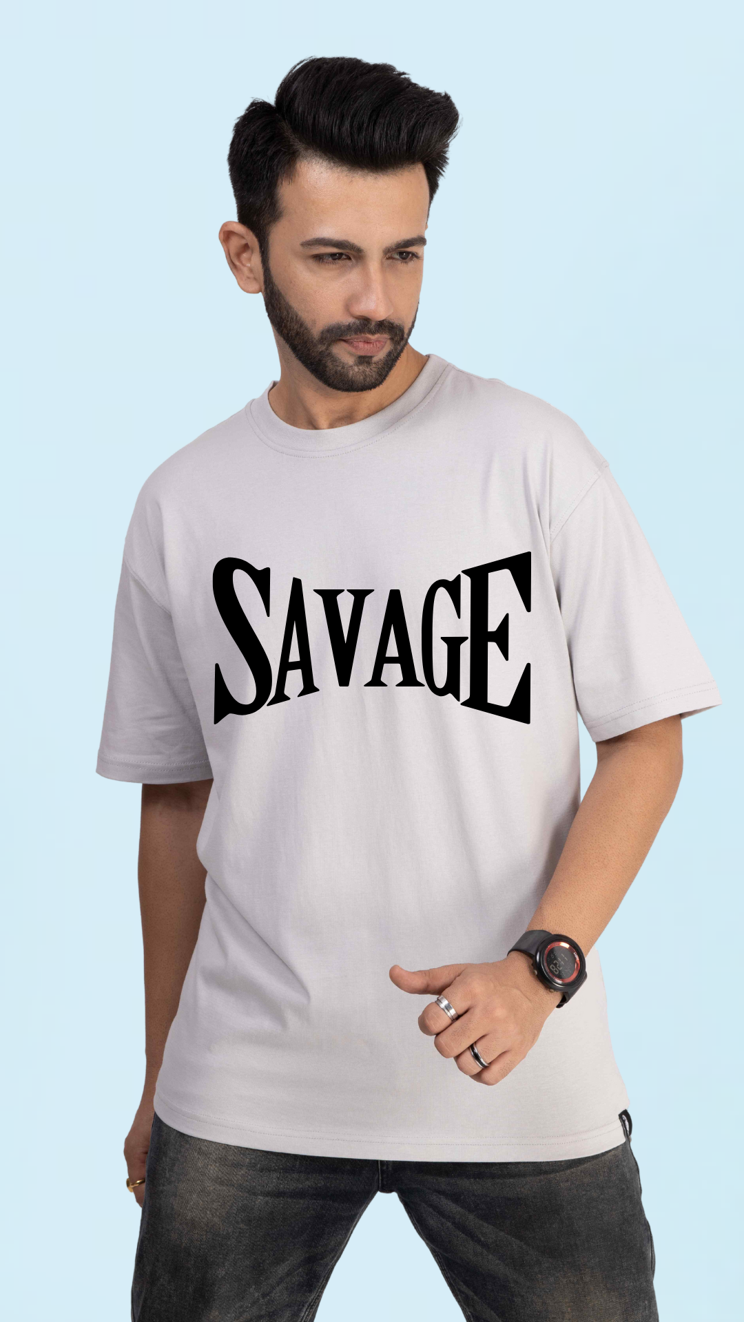 Savage Ash Oversized Tshirt