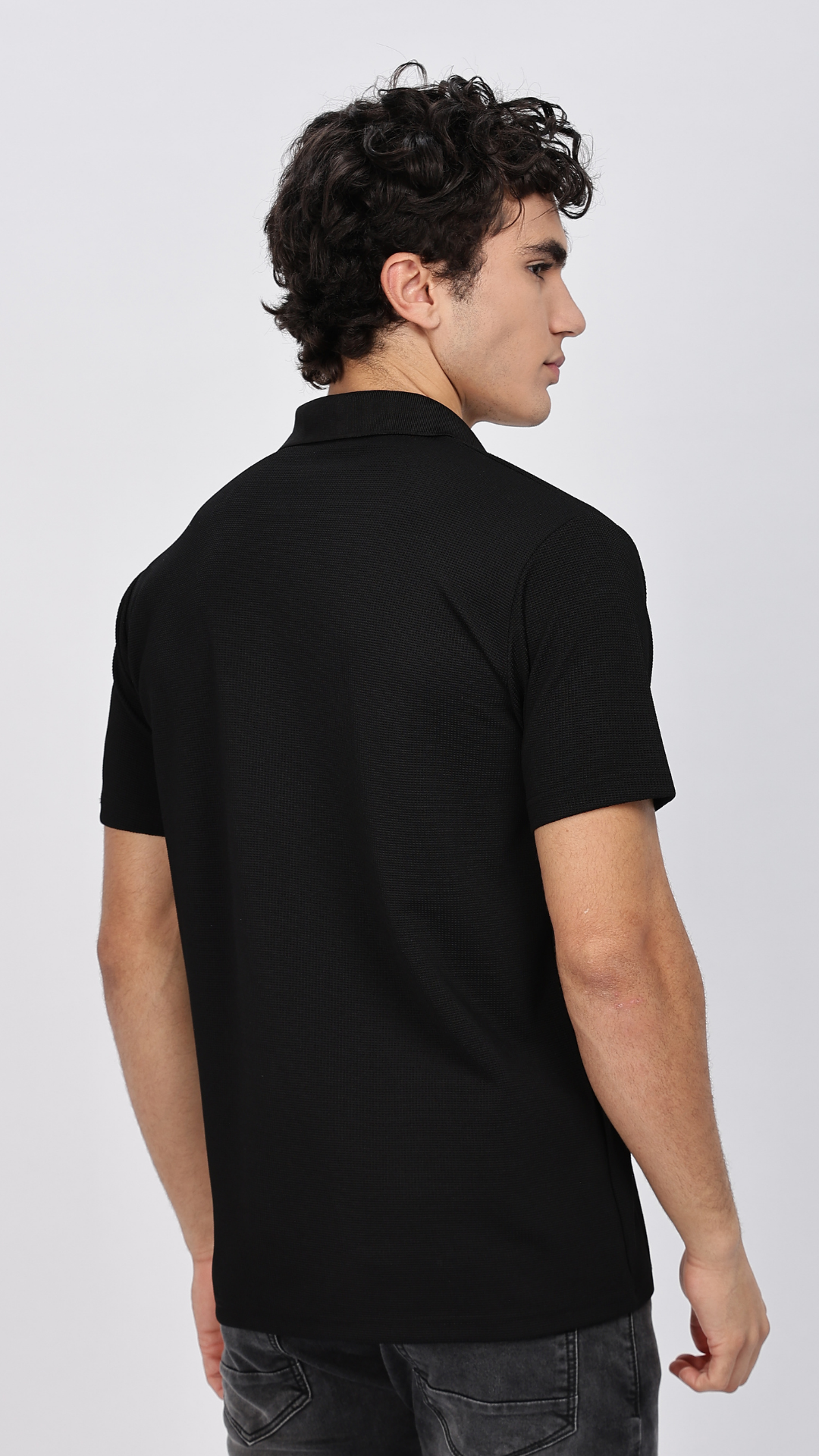 Classic Black Polo T-shirt