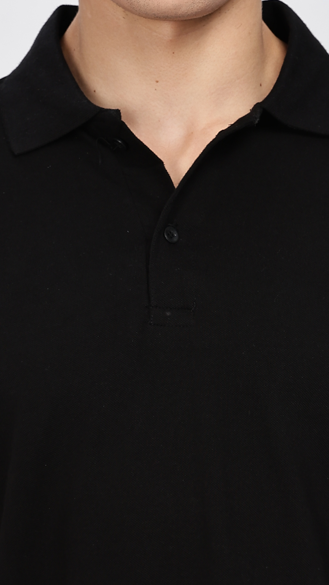 Classic Black Polo T-shirt