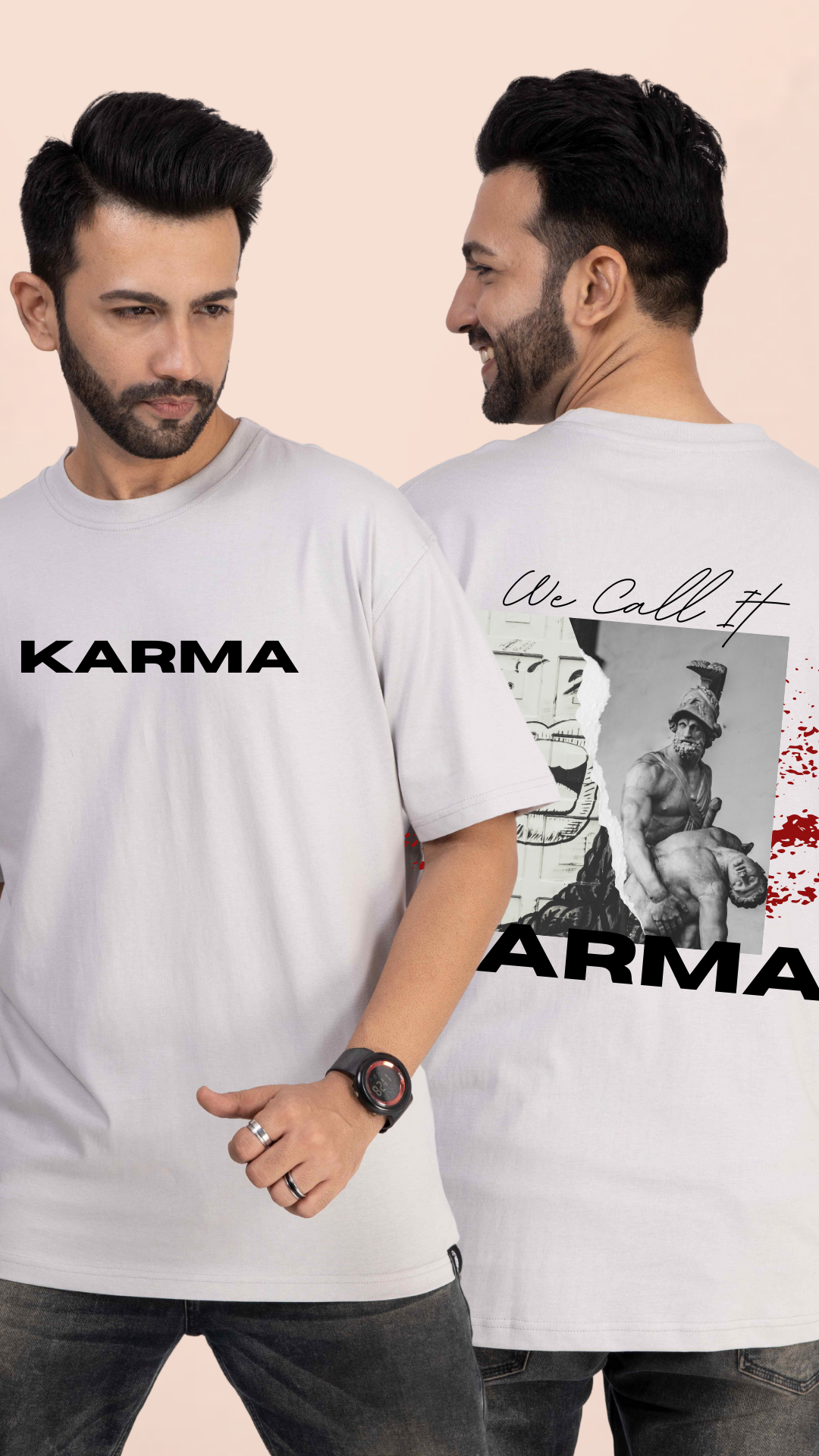 Karma Ash Oversized Tshirt