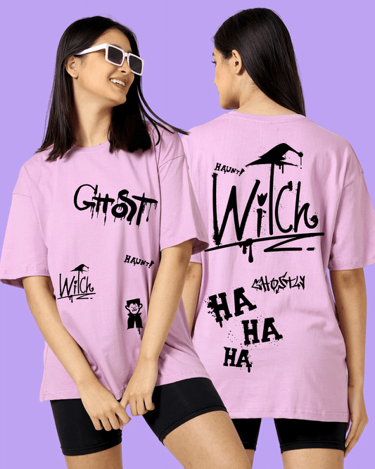 witch Lavender women's oversized tshirt