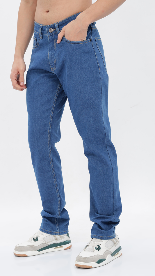 INK BLUE REGULAR FIT JEANS