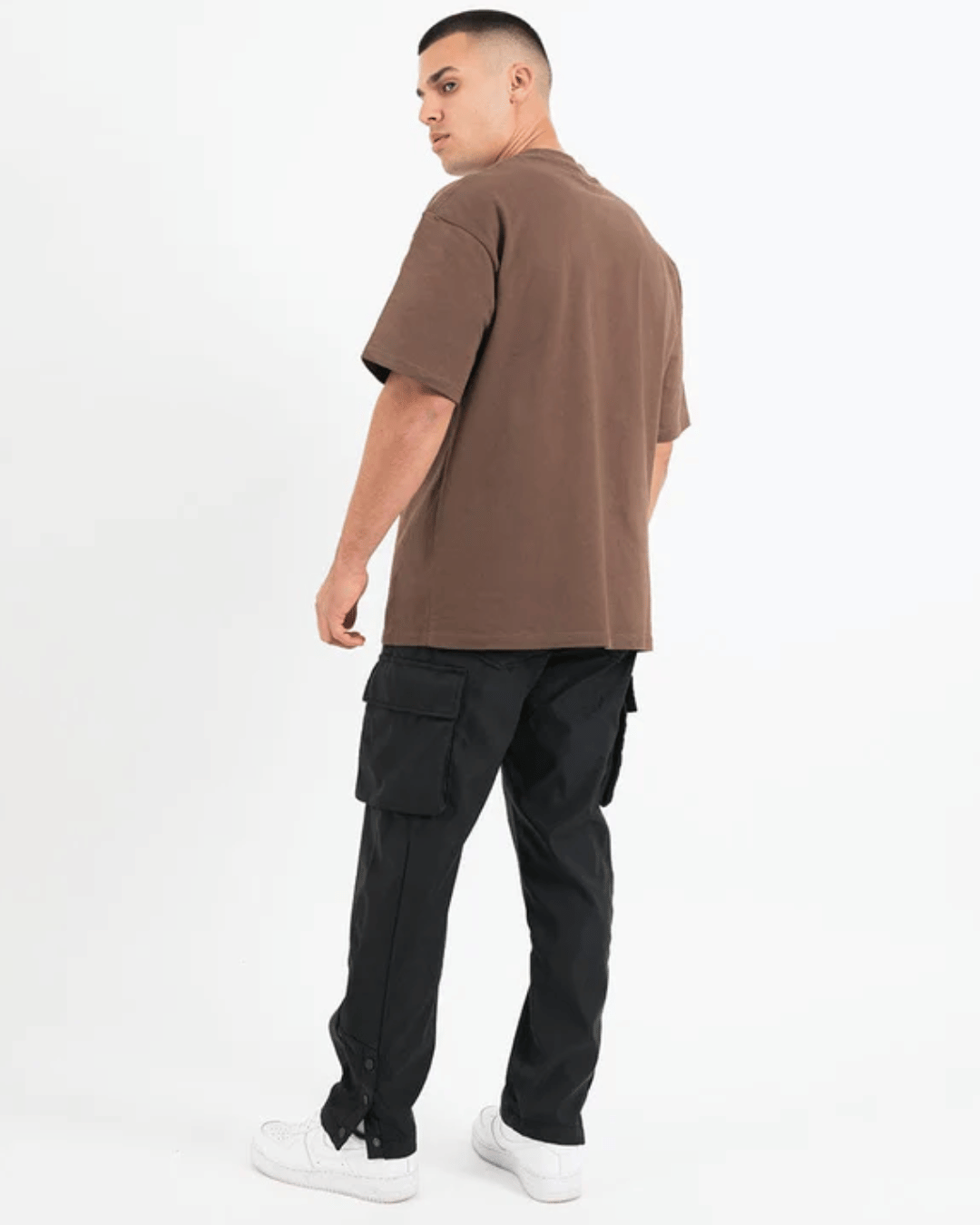 Coffee Brown Oversized Tshirt