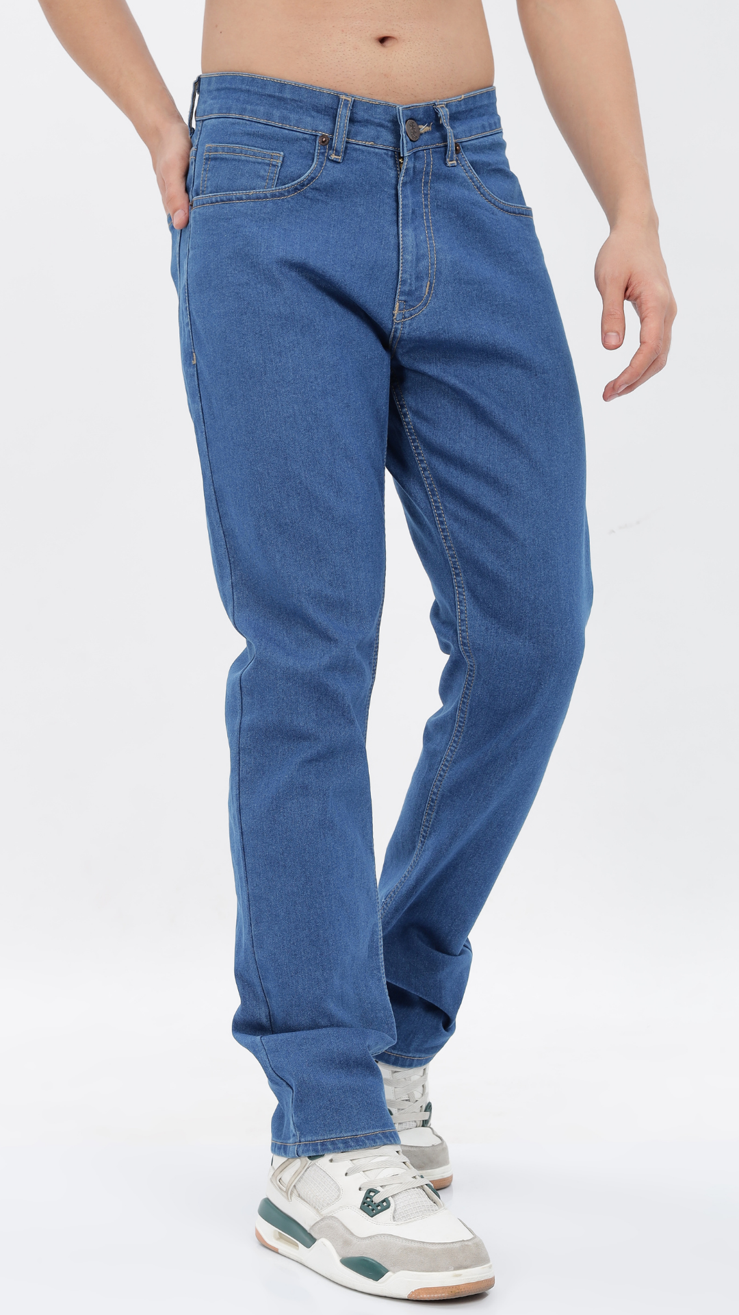 INK BLUE REGULAR FIT JEANS