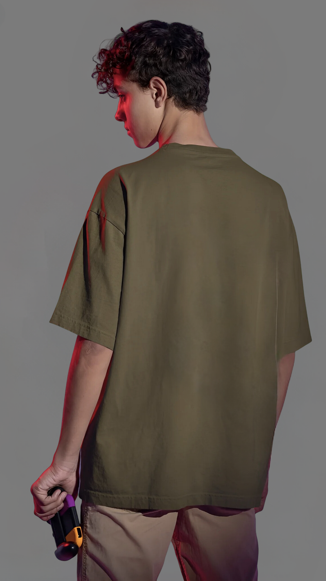 Self Love Olive Oversized Tshirt