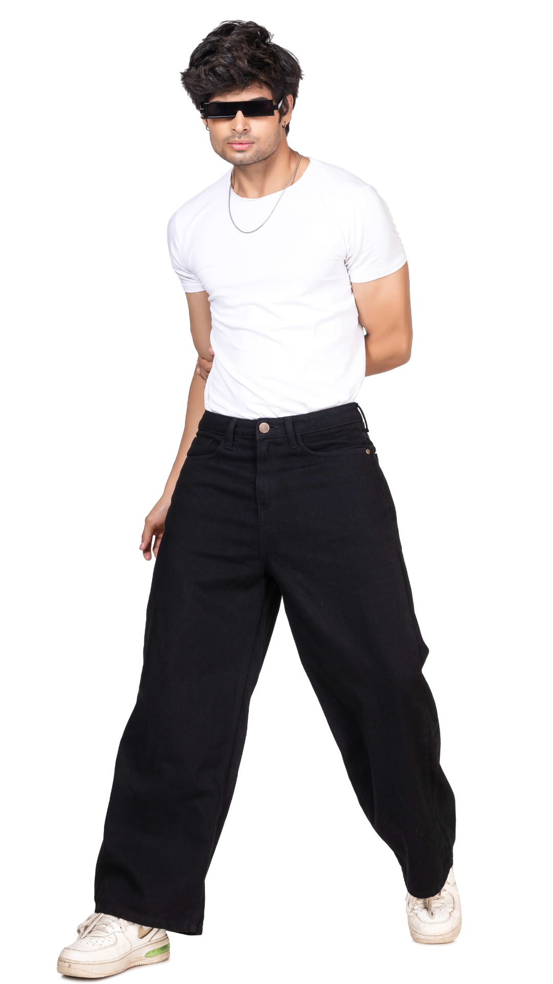 CLASSIC BLACK BAGGY FIT JEANS – TBS-THEBARGAINSTREET