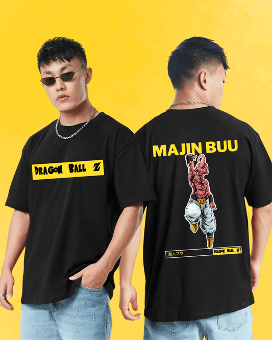 Buu Black Oversized Tshirt