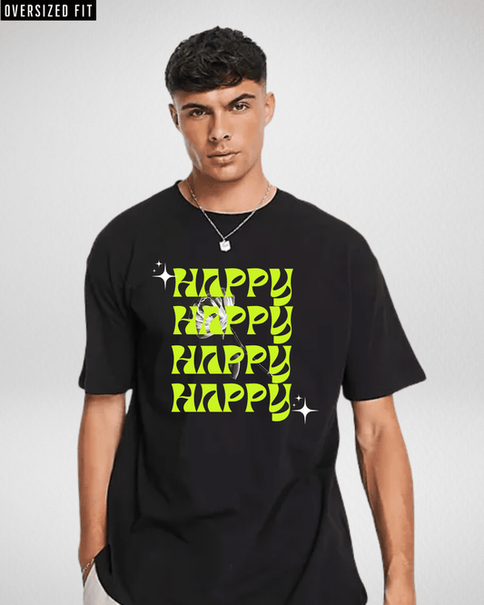 Happy Oversized tshirt