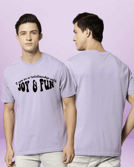 Joy & Fun Lavender Regular Tshirt