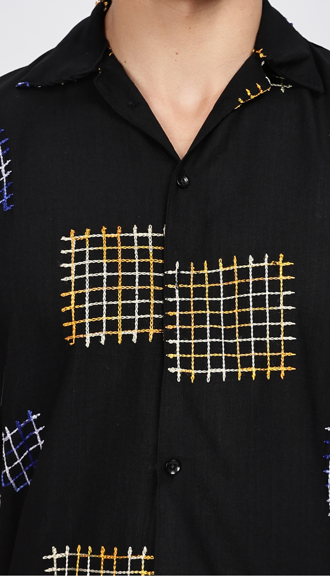 Black Box Embroidery Shirt