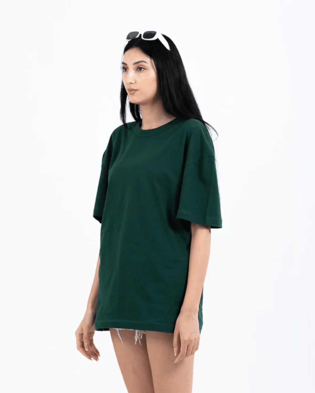 Bottle Green Oversized TShirt