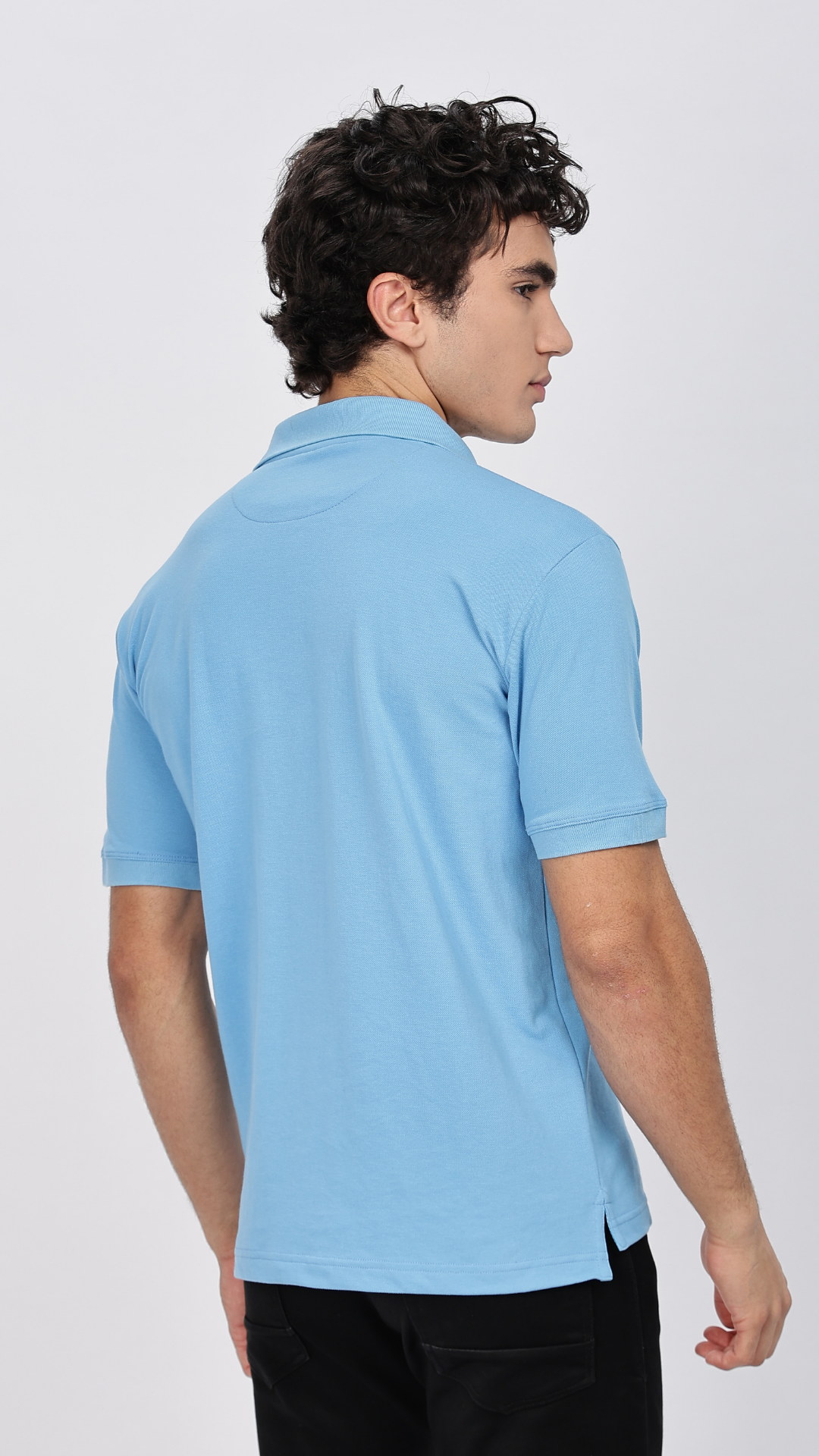 Classic Sky Blue Polo T-shirt