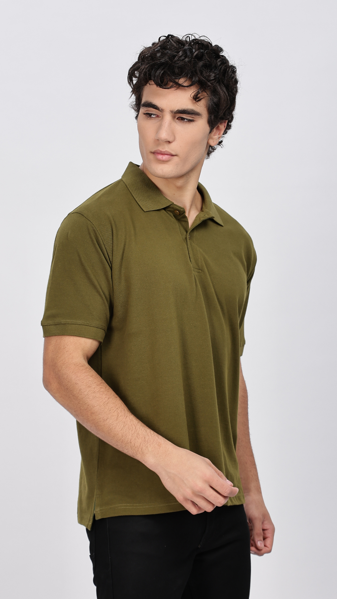 Classic Olive Polo T-shirt