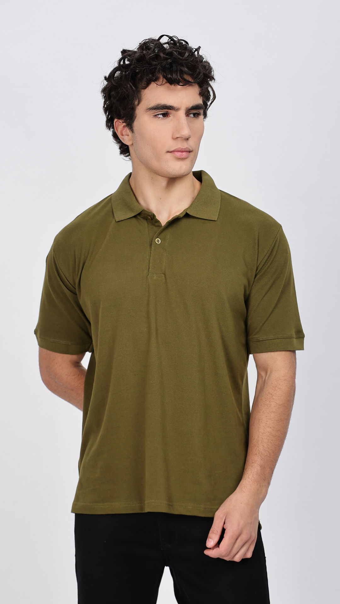 Classic Olive Polo T-shirt