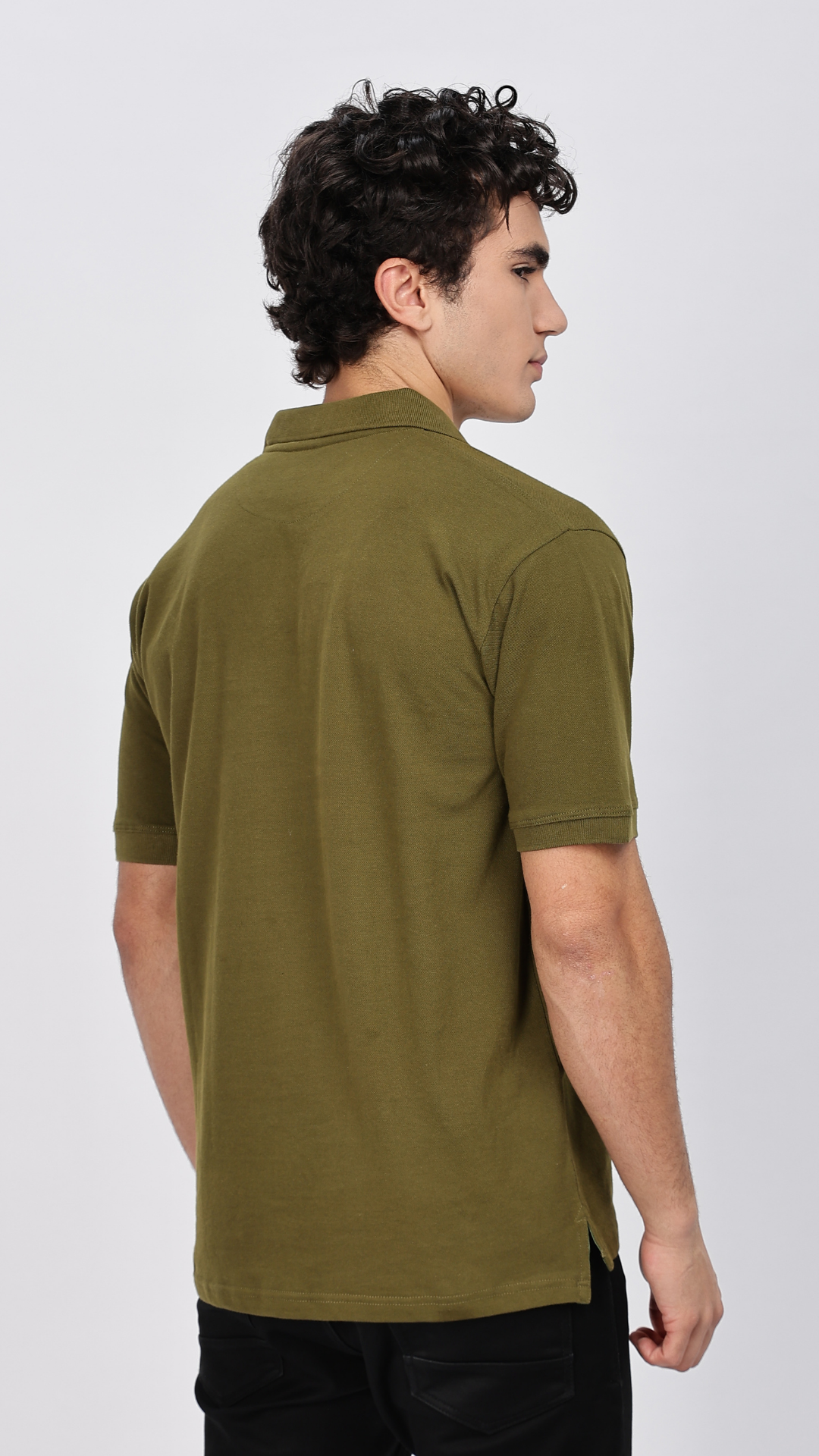 Classic Olive Polo T-shirt