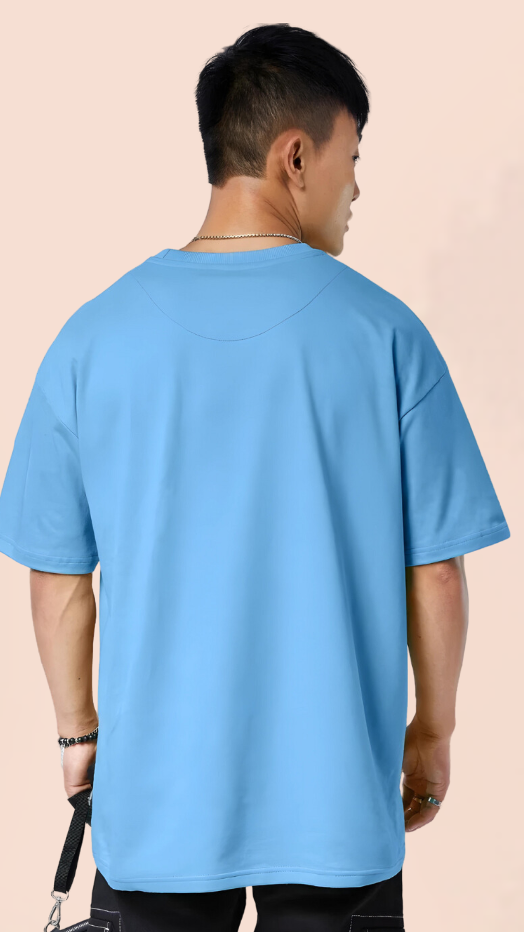 Forgiven Sky Blue Oversized Tshirt