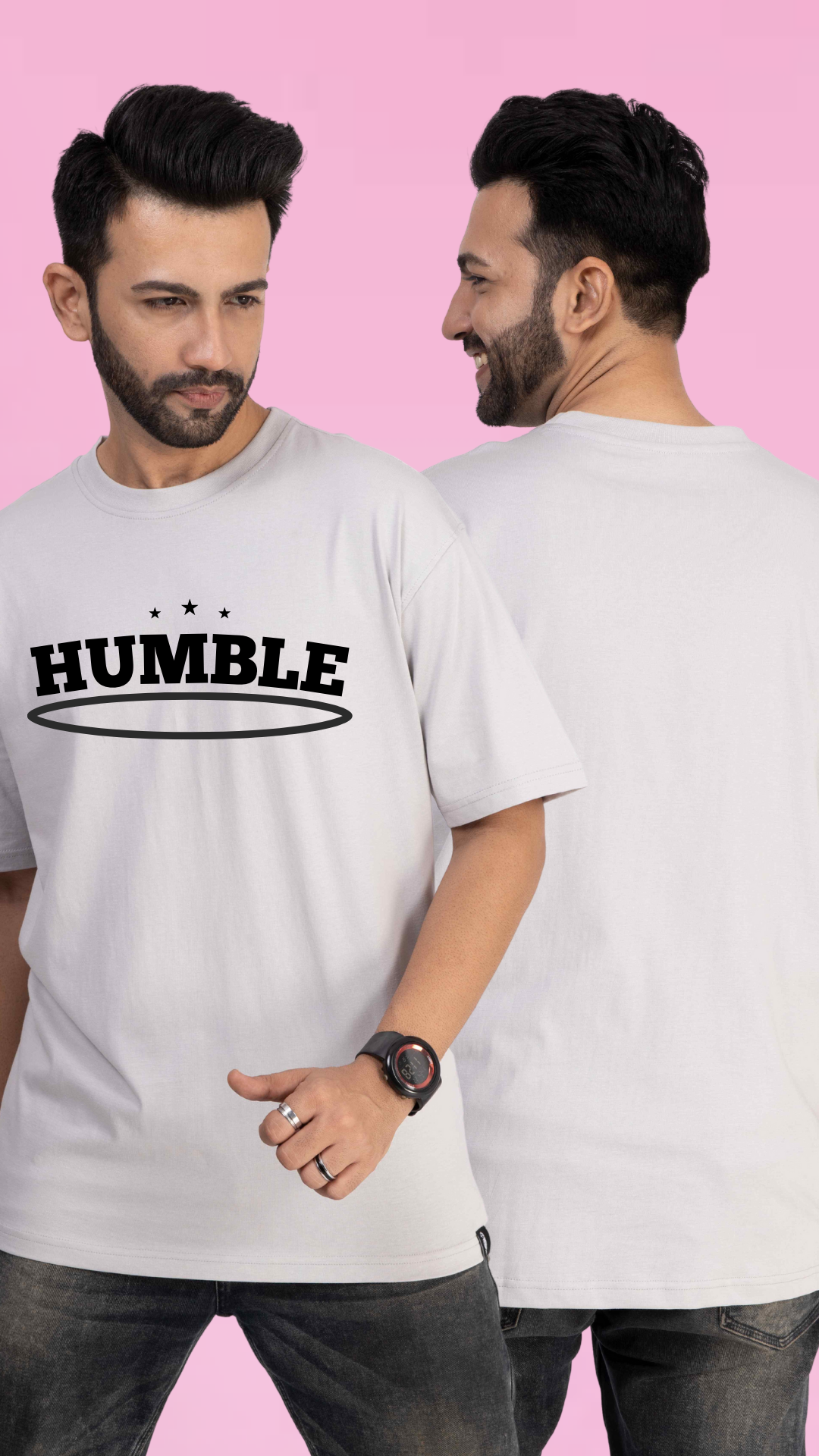 Humble Ash Oversized Tshirt