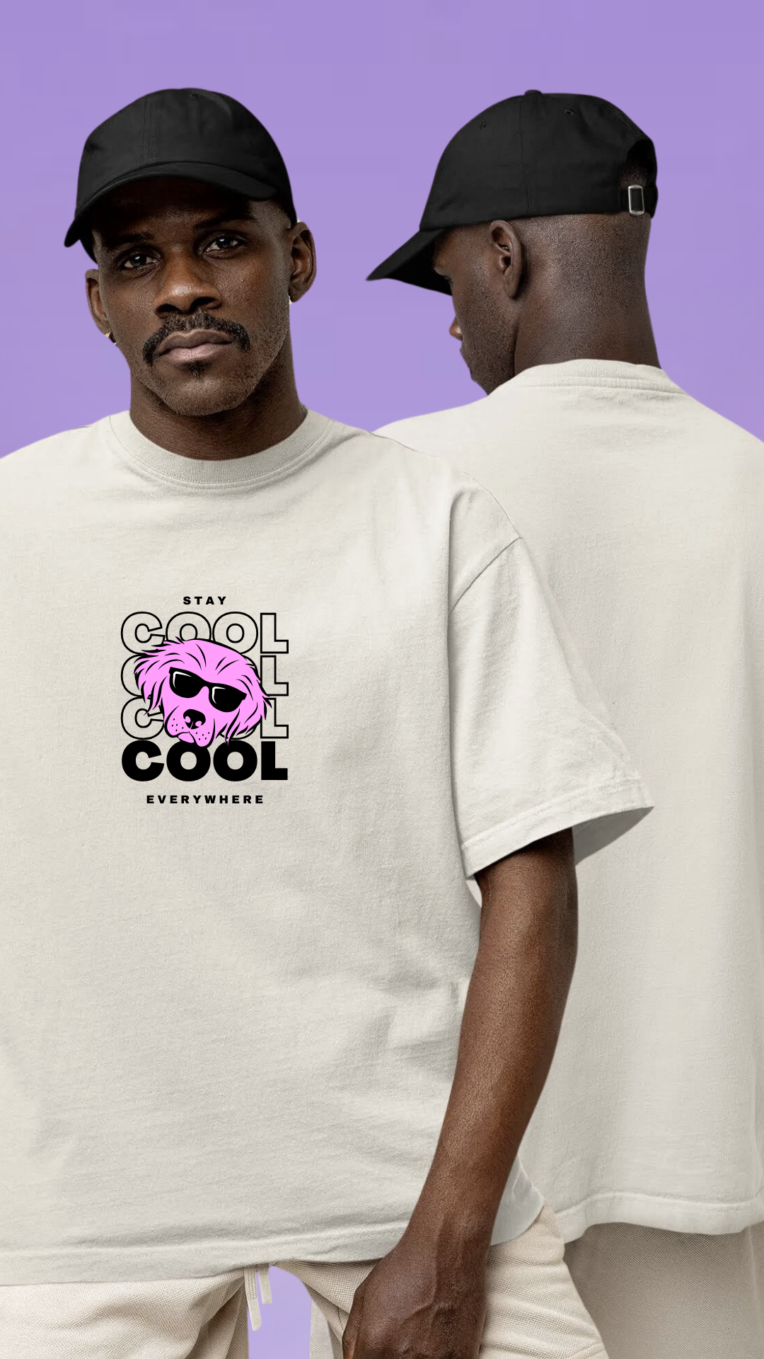 Cool Cream Oversized Tshirt