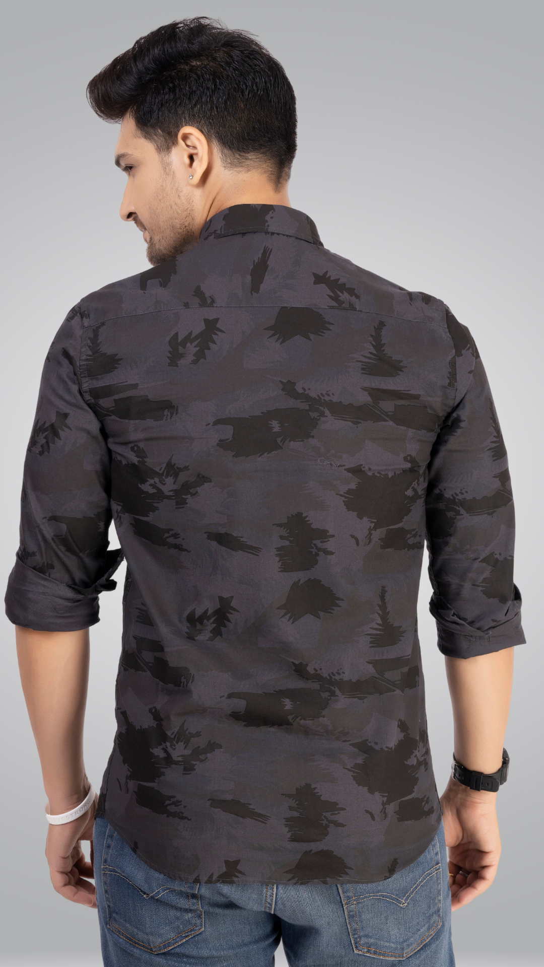 Grey Camo Shirt