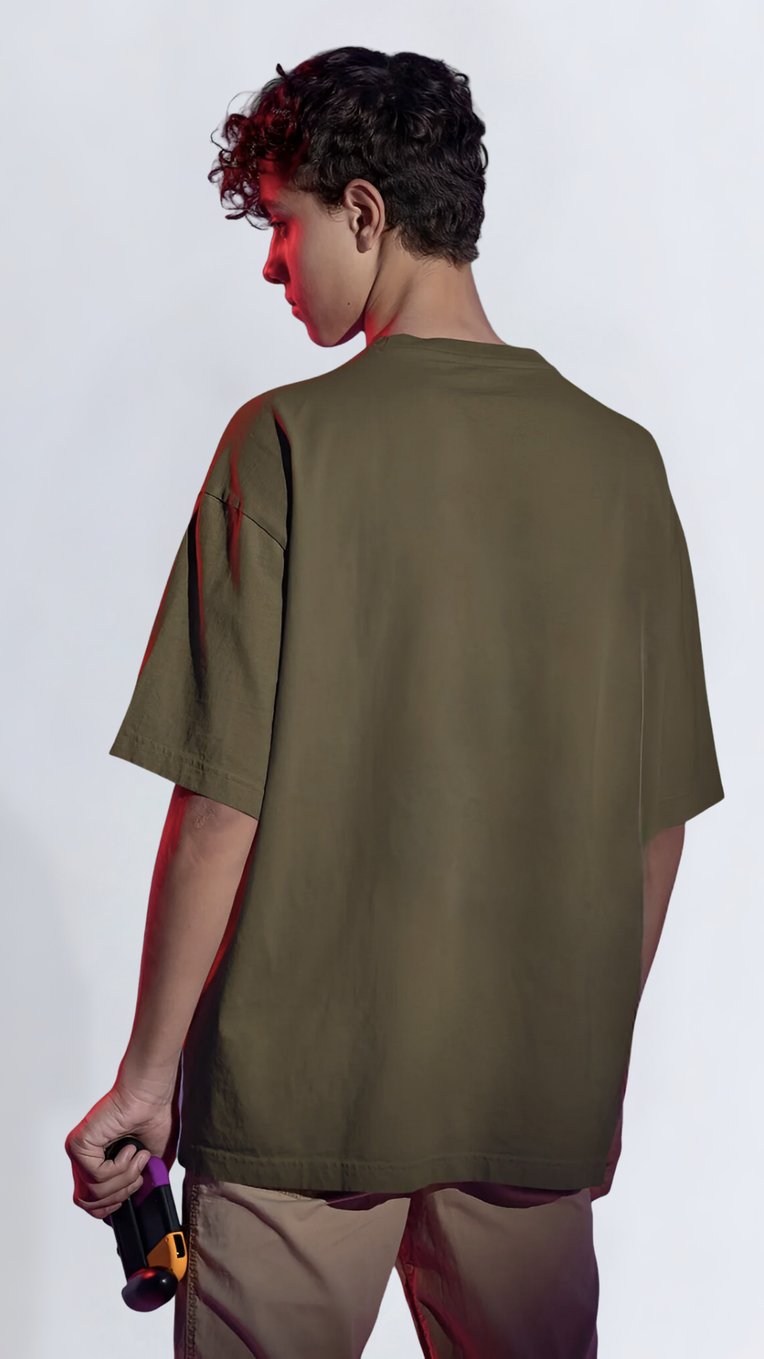 Art Olive Oversized Tshirt