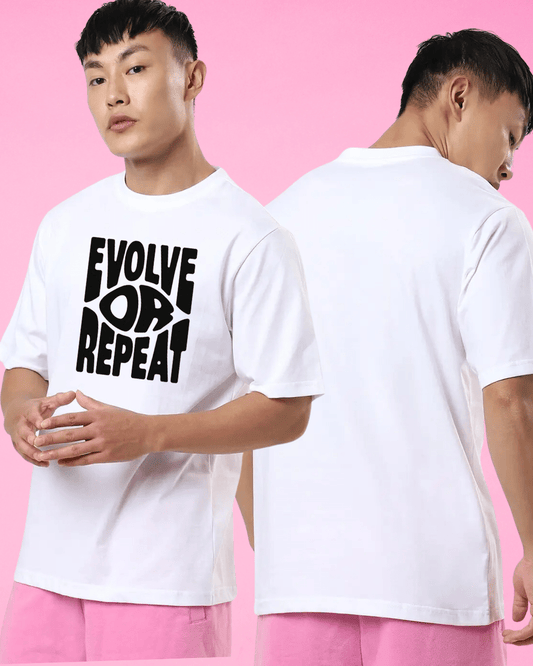 Evolve Or Repeat Oversized Tshirt