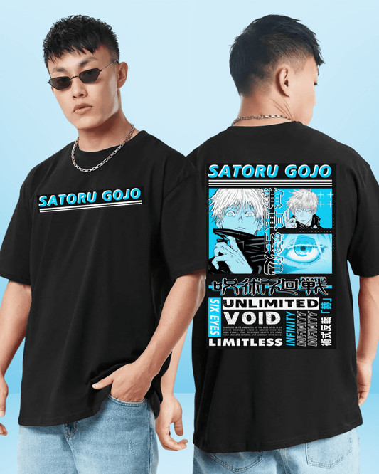 Gojo unlimited Void Oversized Tshirt
