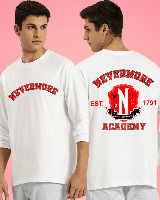 Nevermore Academy White Sweatshirt