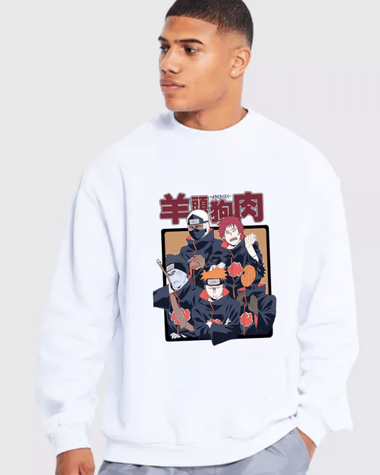 Naruto White Sweatshirt