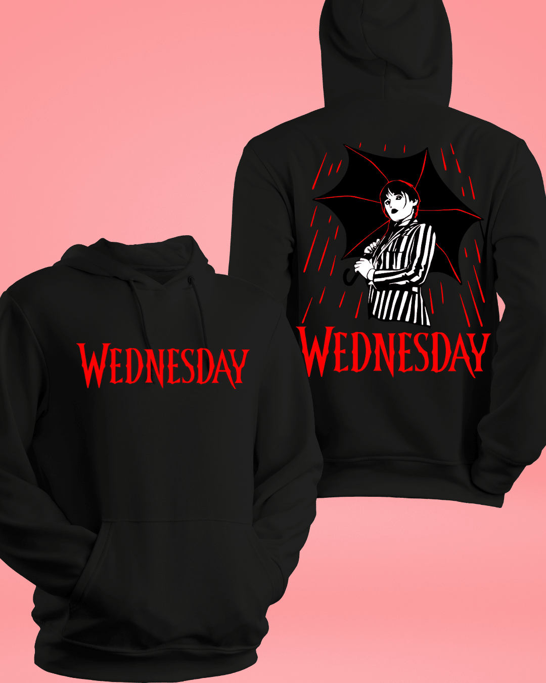 wednesday black hoodie